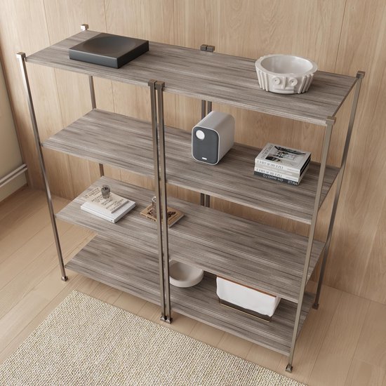 Unyqoos® Zelfklevende Houtlook Tapetefolie voor Meubels en Keuken, 30cm x 200cm