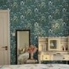 Unyqoos® Waterdicht zelfklevend behang met botanische bloemen voor diverse ruimtes