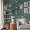 Unyqoos® Waterdicht zelfklevend behang met botanische bloemen voor diverse ruimtes