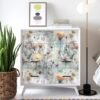 550x550-17271.jpg Unyqoos® Zelfklevend bloemenbehang met 3D-effect voor een stijlvolle woonkamer