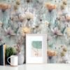 550x550-17274.jpg Unyqoos® Zelfklevend bloemenbehang met 3D-effect voor een stijlvolle woonkamer