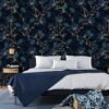 550x550-17290.jpg Unyqoos® Zelfklevend bloemenbehang met blauwe paardenbloem voor sfeervolle kamers 44,5 cm × 300 cm