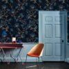 550x550-17293.jpg Unyqoos® Zelfklevend bloemenbehang met blauwe paardenbloem voor sfeervolle kamers 44,5 cm × 300 cm