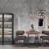Unyqoos® Grijze zelfklevende betonlook folie voor interieurdecoratie en meubels