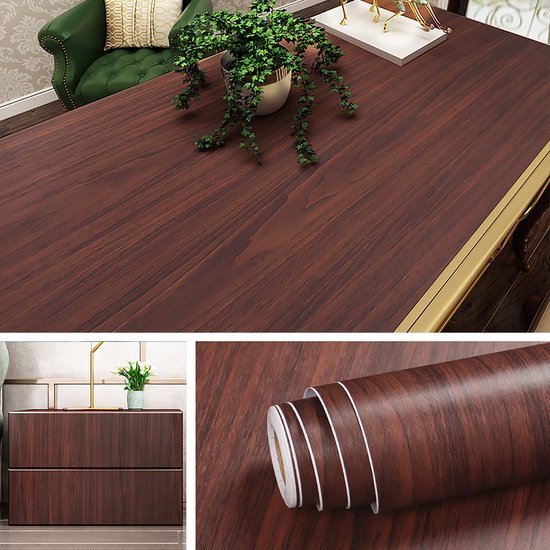 550x550-17374.jpg Unyqoos® Zelfklevende houtlook folie voor veelzijdig gebruik op meubels en oppervlakken 40 cm x 200 cm
