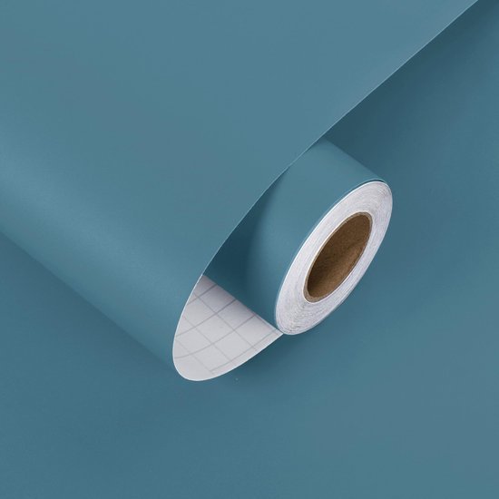 550x550-17430.jpg Unyqoos® Zelfklevende decoratieve folie in petrol blauw voor meubels en muren