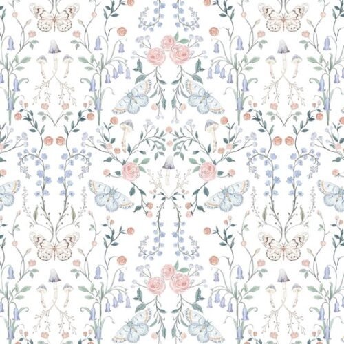 Unyqoos® Decoratief zelfklevend bloemenbehang voor veelzijdige interieurtoepassingen 44 cm x 10 m