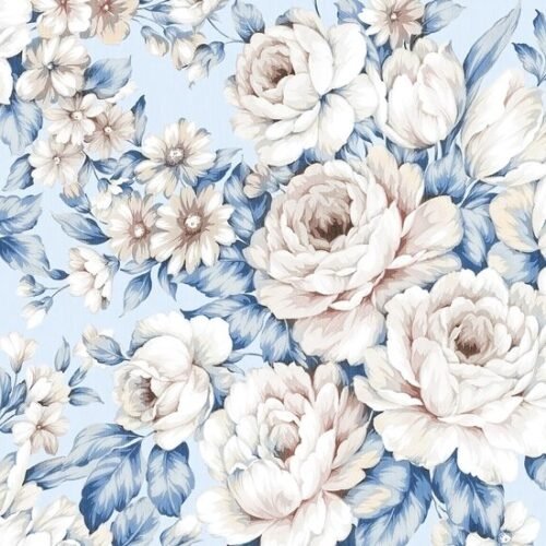 550x550-17532.jpg Unyqoos® Zelfklevend bloemenbehang in blauw en roze voor veelzijdige interieurdecoratie