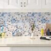 550x550-17533.jpg Unyqoos® Zelfklevend bloemenbehang in blauw en roze voor veelzijdige interieurdecoratie