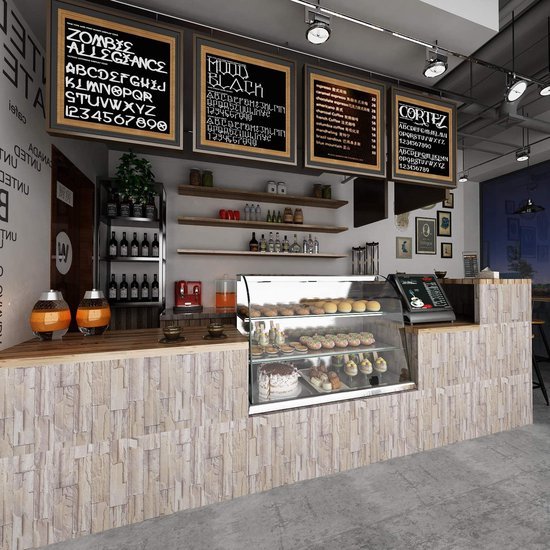 550x550-17552.jpg Unyqoos® Zelfklevend behang met steenmotief voor keuken en meubels 40x900 cm, grijs