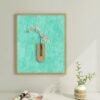 Unyqoos® Zelfklevende mintgroene fluweelachtige muur- en meubelfolie voor decoratie 44.5cm×7m