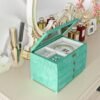 Unyqoos® Zelfklevende mintgroene fluweelachtige muur- en meubelfolie voor decoratie 44.5cm×7m