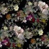 550x550-17587.jpg Unyqoos® Zelfklevend donker bloemenbehang met romantische rozen en wilde bladeren