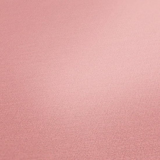 Unyqoos® Effen roze vliesbehang met structuur voor een stijlvolle woonruimte