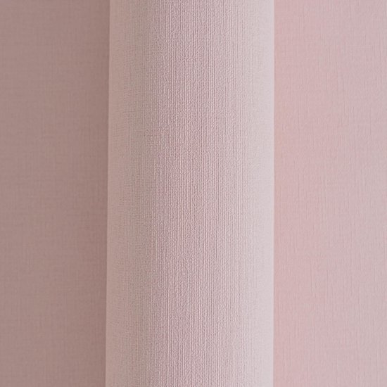 Unyqoos® Effen roze vliesbehang met structuur voor een stijlvolle woonruimte