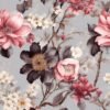 550x550-17638.jpg Unyqoos® Vintage bloemenbehang in grijs en roze voor sfeervolle interieurdecoratie