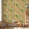 550x550-17648.jpg Unyqoos® Vintage bloemenbehang met tropische vogels en bladeren voor interieurdecoratie