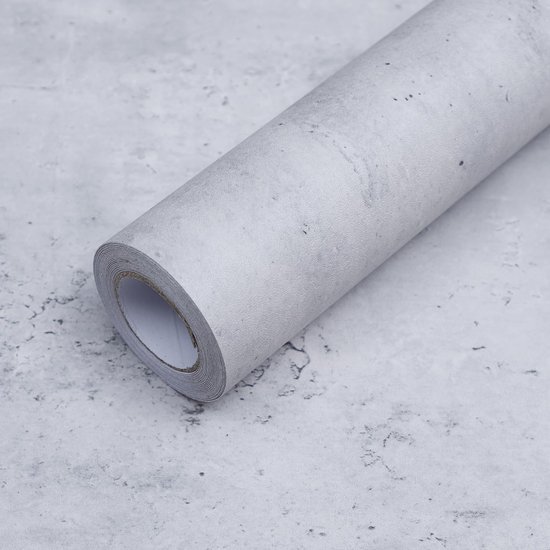 550x550-17667.jpg Unyqoos® Zelfklevend grijs betonlook behang voor veelzijdige interieurdecoratie