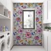 550x550-17710.jpg Unyqoos® Zelfklevend waterdicht behang met vintage bloemenmotief voor diverse ruimtes