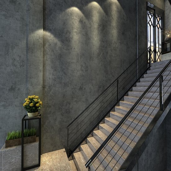 550x550-17730.jpg Unyqoos® Zelfklevend betonlook behang in grijstint voor diverse interieurprojecten
