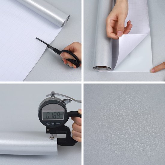 Unyqoos® Stijlvolle Zelfklevende Vinylfolie voor Diverse Oppervlakken, Waterdicht en Onderhoudsvriendelijk
