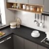 Unyqoos® Zelfklevende Zwart Gouden Houtlook Folie voor Meubels en Wanden 30cm x 200cm