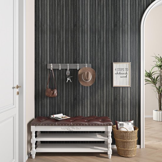 550x550-17757.jpg Unyqoos® Zelfklevend waterdicht behang met 3D-houtlook voor diverse ruimtes