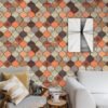 Unyqoos® Decoratieve zelfklevende vinyl behang met abstract patroon voor elke ruimte