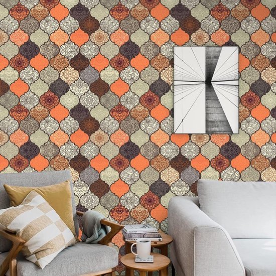 Unyqoos® Decoratieve zelfklevende vinyl behang met abstract patroon voor elke ruimte