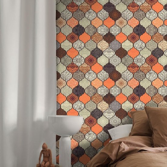 Unyqoos® Decoratieve zelfklevende vinyl behang met abstract patroon voor elke ruimte