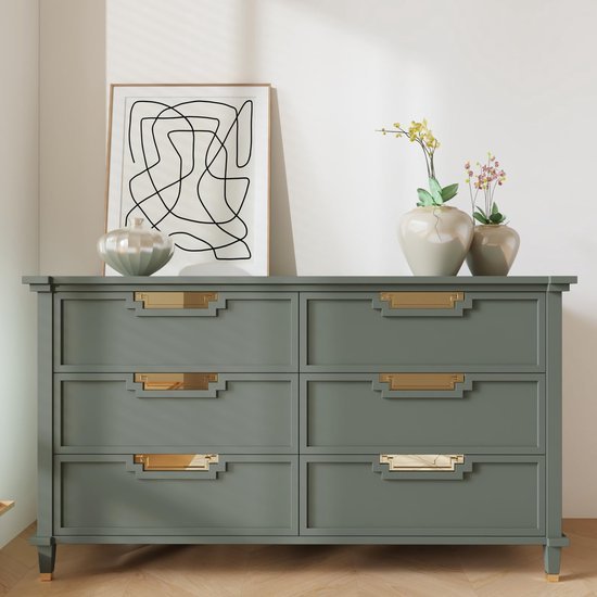 Unyqoos® Zelfklevend Saliegroen Decoratiefolie voor Diverse Interieurstijlen en Meubelbescherming
