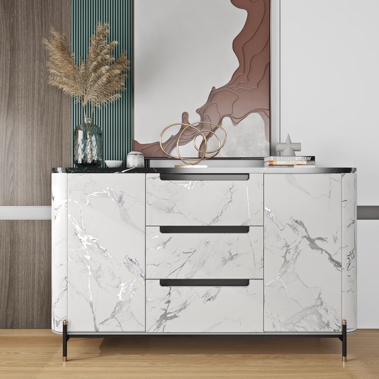 550x550-17850.jpg Unyqoos® Zelfklevende marmerlook folie voor meubels en wanden 40CM x 7M