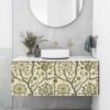 550x550-17856.jpg Unyqoos® Zelfklevende decoratieve bloemrijke vinylbehangrol voor diverse woonruimtes