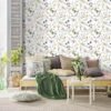 550x550-17869.jpg Unyqoos® Zelfklevend bloemen- en vogelbehang voor kleurrijke interieurdecoratie