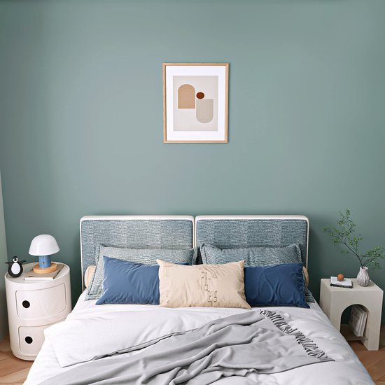 Unyqoos® Retro Blauw Zelfklevend Behang voor Meubels en Wanden 40x300 cm