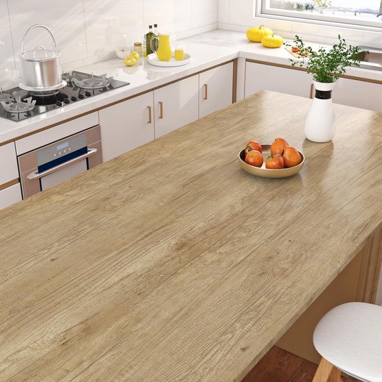 550x550-17902.jpg Unyqoos® Zelfklevende houtlook folie in lichte eiken voor diverse oppervlakken