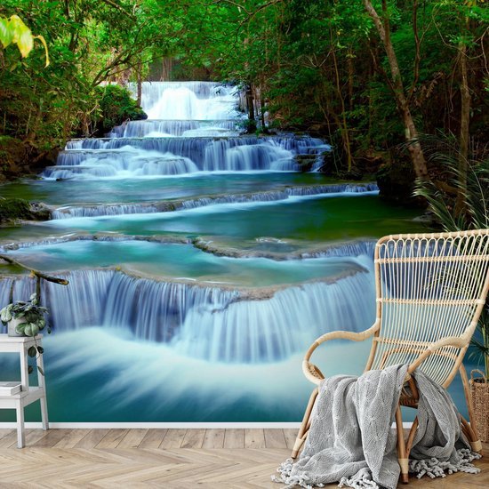 550x550-17907.jpg Unyqoos® Fotobehang met Watervalontwerp voor Moderne Woon- en Slaapkamers