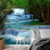 550x550-17908.jpg Unyqoos® Fotobehang met Watervalontwerp voor Moderne Woon- en Slaapkamers