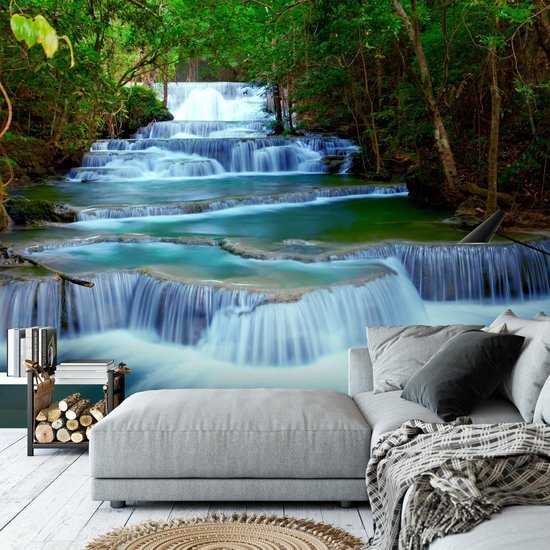 550x550-17909.jpg Unyqoos® Fotobehang met Watervalontwerp voor Moderne Woon- en Slaapkamers