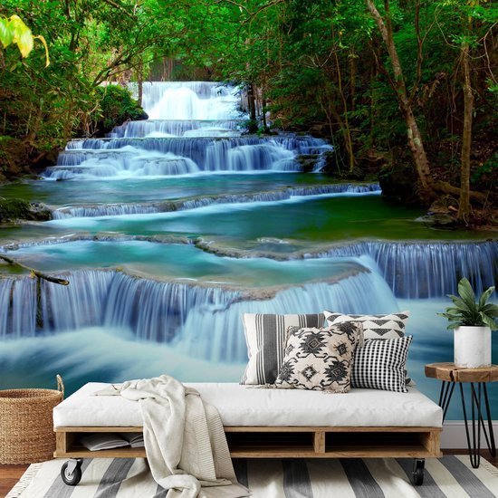 550x550-17912.jpg Unyqoos® Fotobehang met Watervalontwerp voor Moderne Woon- en Slaapkamers