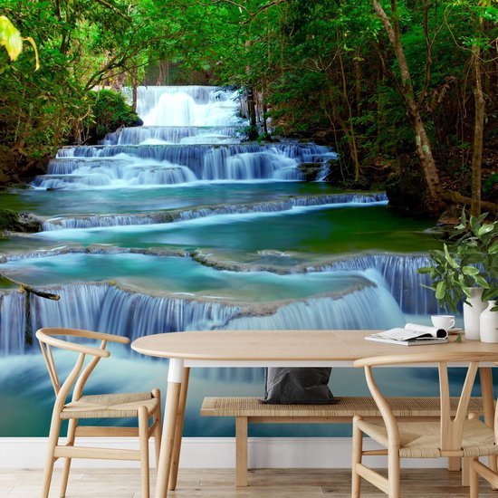 550x550-17913.jpg Unyqoos® Fotobehang met Watervalontwerp voor Moderne Woon- en Slaapkamers