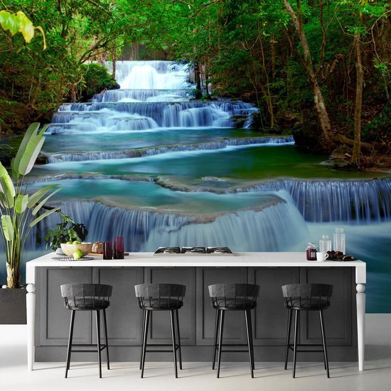 550x550-17916.jpg Unyqoos® Fotobehang met Watervalontwerp voor Moderne Woon- en Slaapkamers