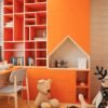 550x550-17919.jpg Unyqoos® Zelfklevende oranje matte folie voor muren en meubels, 40CMx5M