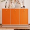 550x550-17923.jpg Unyqoos® Zelfklevende oranje matte folie voor muren en meubels, 40CMx5M