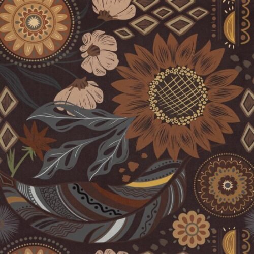 550x550-17938.jpg Unyqoos® Zelfklevende Retro Bloemen Meubelfolie voor Woondecoratie - 44 cm x 3 m