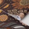 Unyqoos® Zelfklevende Retro Bloemen Meubelfolie voor Woondecoratie - 44 cm x 3 m