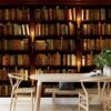 550x550-17960.jpg Unyqoos® Modern vliesfotobehang met bibliotheekmotief voor woonkamer of slaapkamer