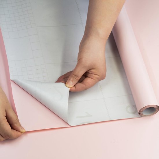 550x550-17976.jpg Unyqoos® Roze Zelfklevende Meubelfolie voor Keukenkasten en Meubels, Waterdichte Mat 40 cm x 3 m