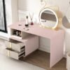 550x550-17979.jpg Unyqoos® Roze Zelfklevende Meubelfolie voor Keukenkasten en Meubels, Waterdichte Mat 40 cm x 3 m