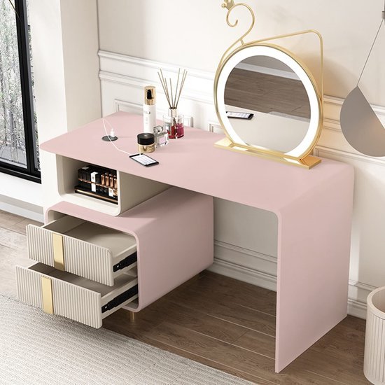 550x550-17979.jpg Unyqoos® Roze Zelfklevende Meubelfolie voor Keukenkasten en Meubels, Waterdichte Mat 40 cm x 3 m